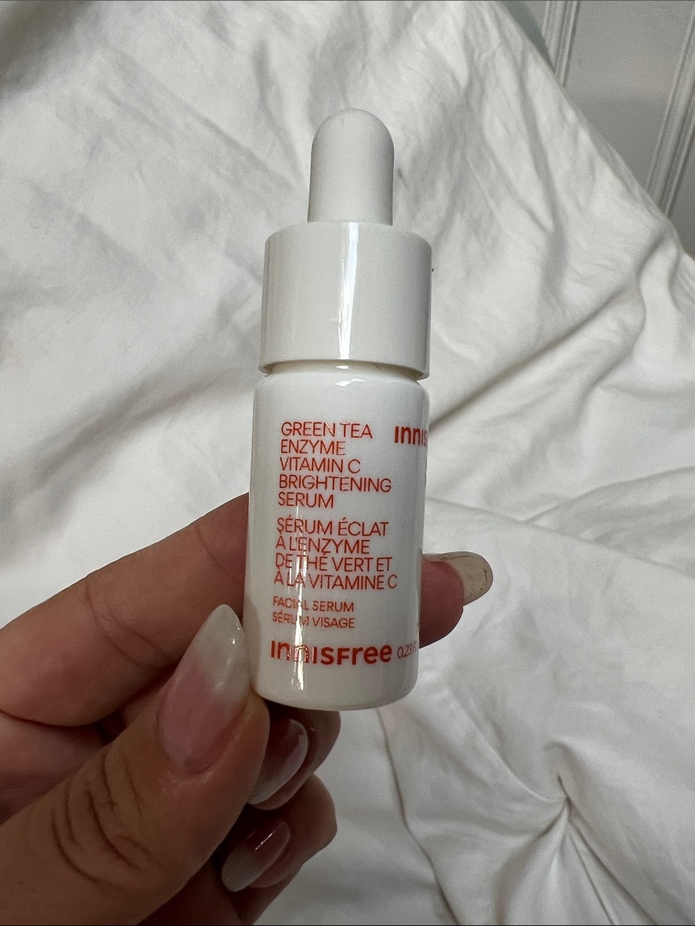 Innisfree Green Tea Enzyme Vitamin C Brightening Serum | Mini Travel Size | K-Be